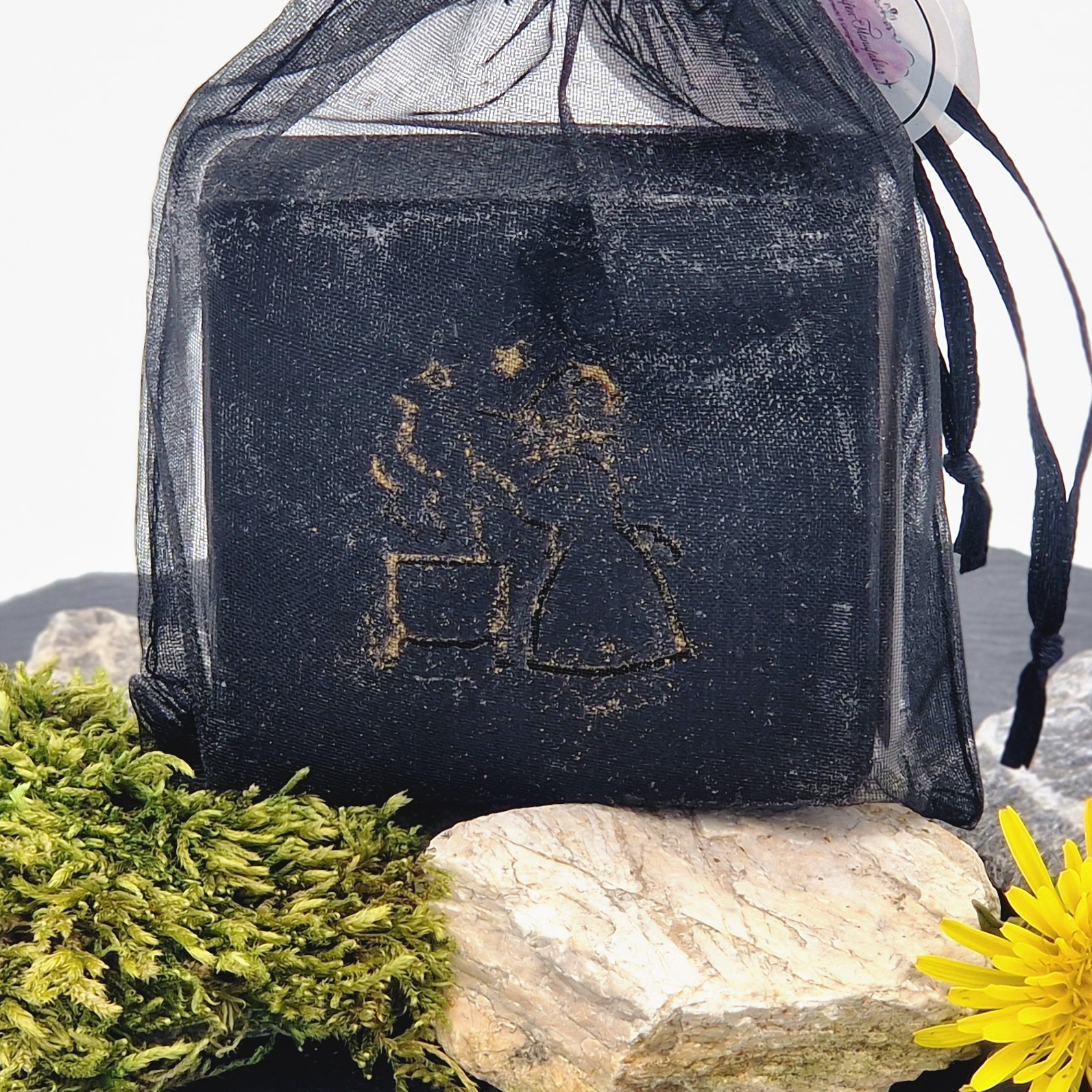 Aktivkohleseife im Organzabeutel 100g Gallery 686