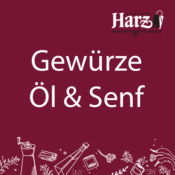 Gewürze, Öl & Senf